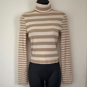 Madewell Brightside Finerib Turtleneck